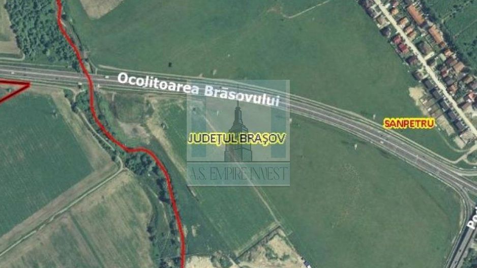 Teren intravilan 2,4 Ha - zona Tractorul (Rulmentul) - Poză 2