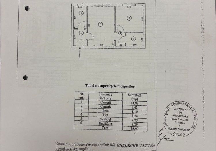 Apartament 2 camere. Bld. Brancoveanu. - Poză 7