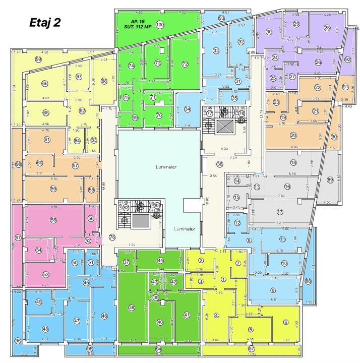 Tomis Nord/Carrefour - Vanzare apartament cu 3 camere, bloc nou. - Poză 10