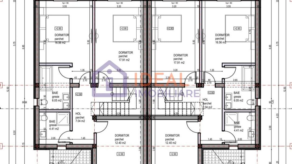 Duplex  Modern cu 6 camere, si teren de 270 mp, in Selimbar - Schiță 9