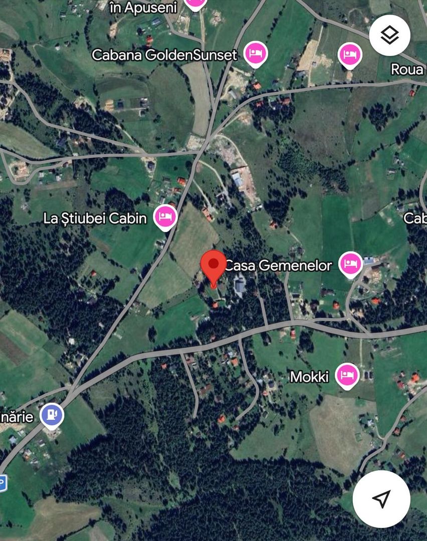 Teren 744 mp + Proiect cabana  Marisel - Poză 1