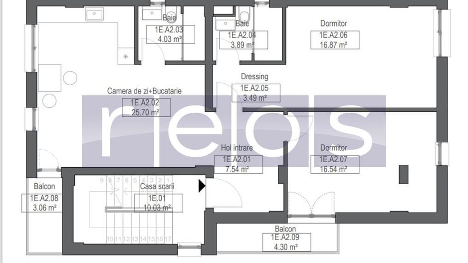 VANZARE 3 CAMERE  | ETAJ 1 | ZONA PALLADY - Poză 7