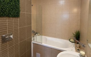 Studio 39 mp, Top City – Coresi, etaj 9/11, parcare, boxă, mobilat - Poză 7
