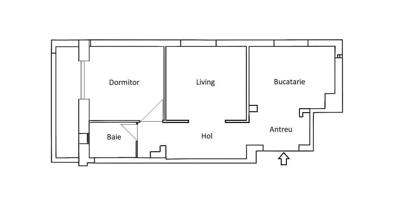 Apartament ultrafinisat cu 2 camere in Gheorgheni - Schiță 9