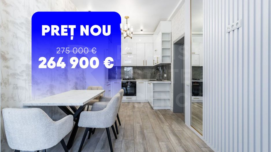 Vânzare, apartament, 3 camere, str. Bogdan Voievod, Râșcani - Poză 1