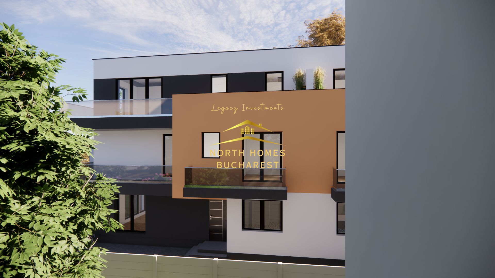 Vând vila în duplex 4 camere, 3 dormitoare, 4 bai, 2 locuri parcare - Poză 5