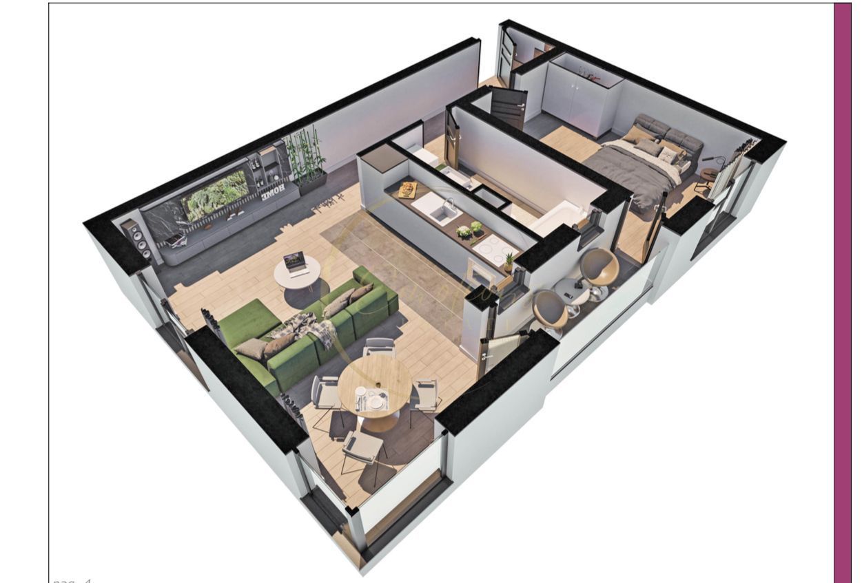 NOU | Apartament cu 2 camere - TORONTALULUI - Poză 3