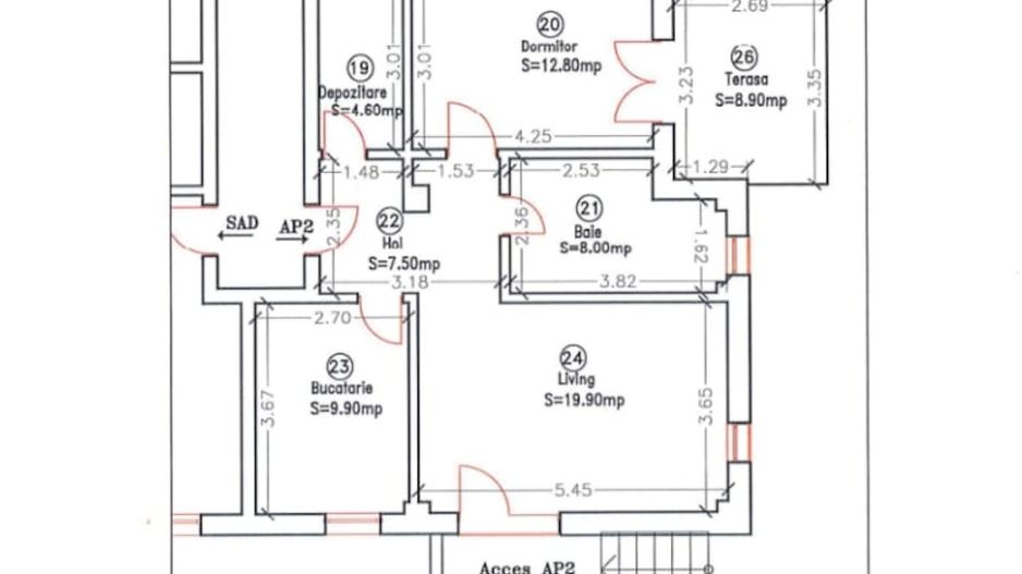 Braytim | 2 camere | Decomandat | Curte 108 mp |  Pet Friendly - Poză 19
