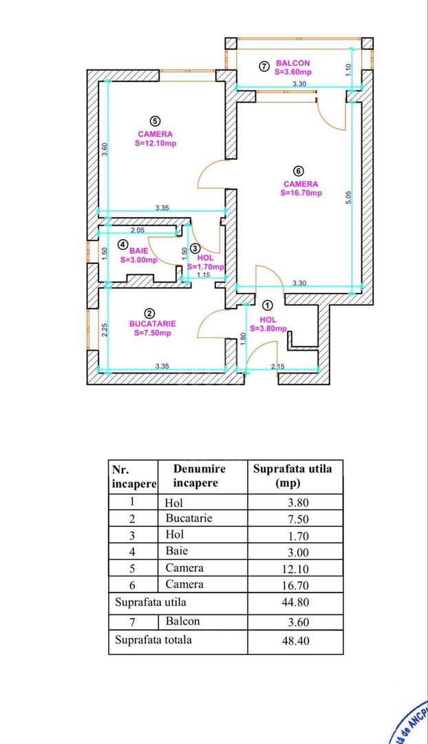 Apartament 2 camere ultrafinisat | Zona Mihai Viteazu - Poză 9