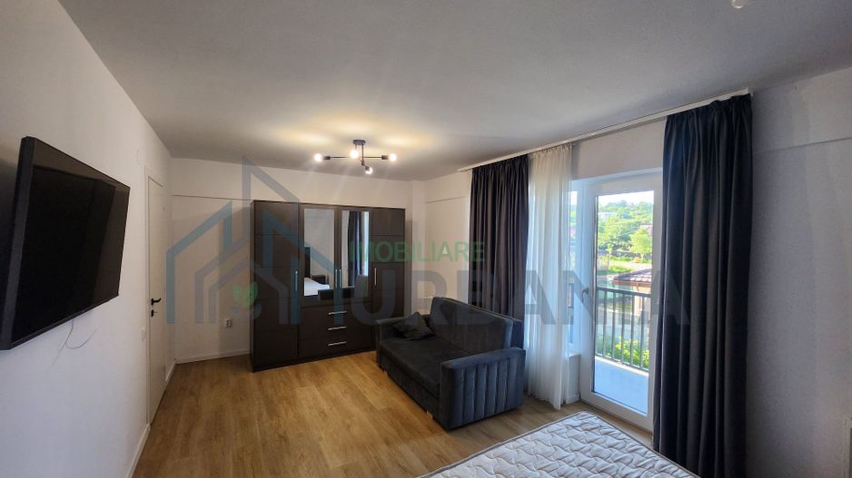 Apartament 1 cameră spațios, Visan Bucium, mobilat complet – de închiriat - Poză 2