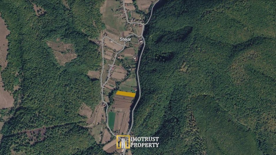 Teren cu acces la râu în Stejar – ideal pentru cabane sau retreat - Poză 1