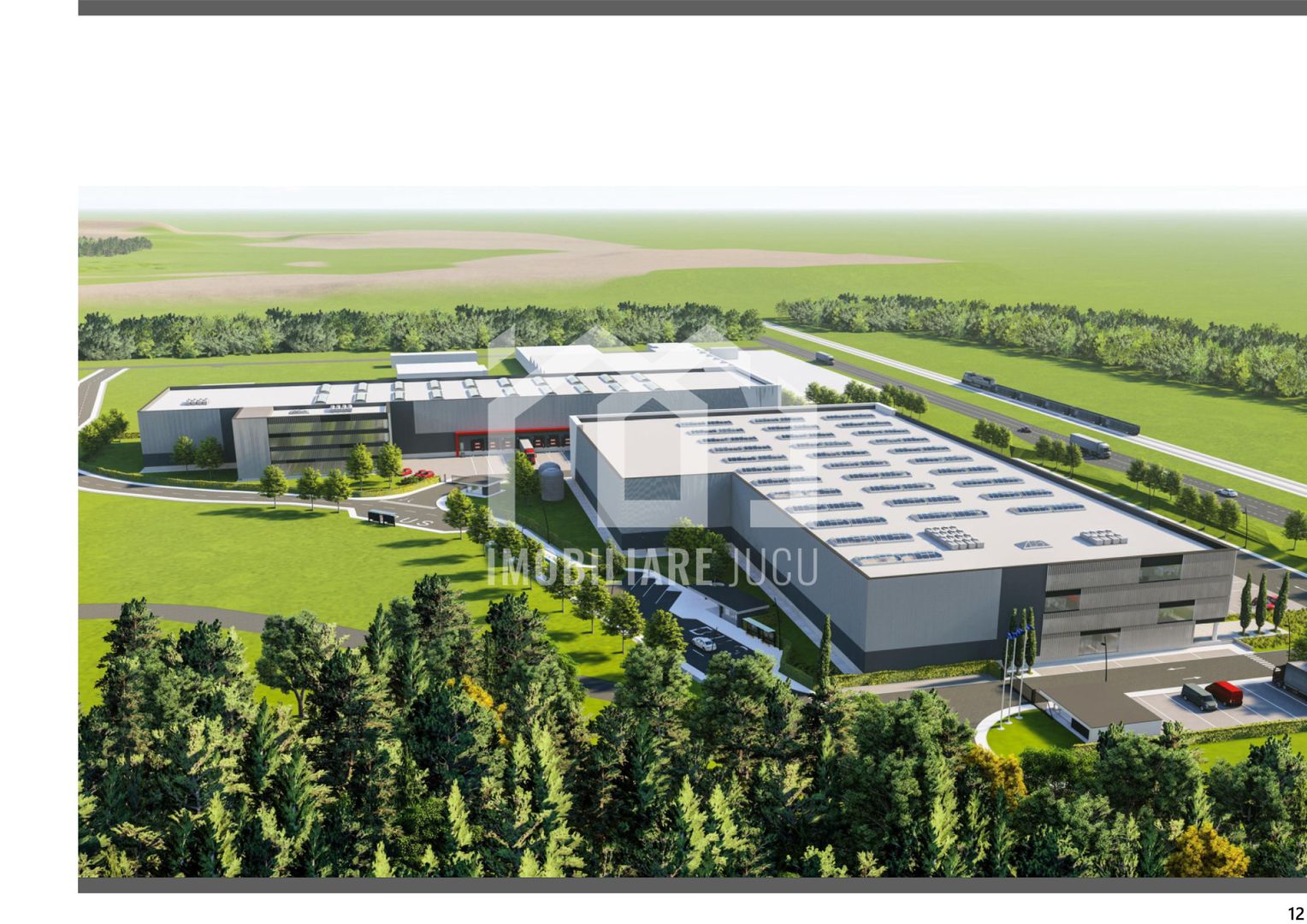 Parc Industrial Logistic - Apahida | 44.095 mp teren | Front 195 m - Poză 12