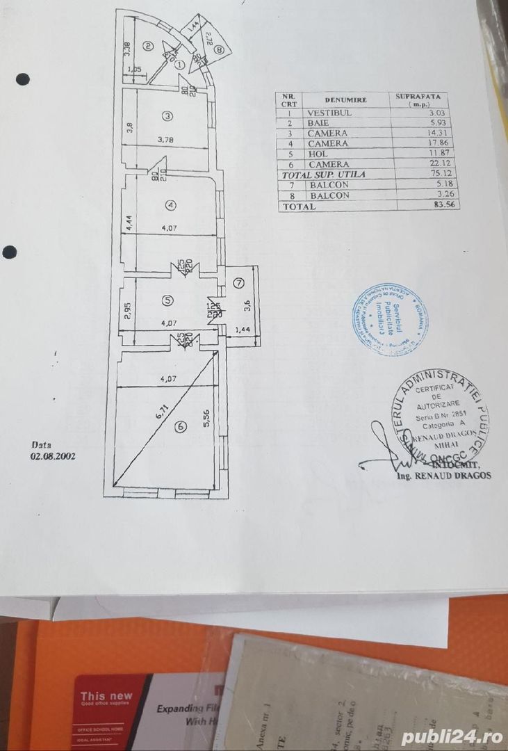 Apartament de vanzare 3 camere in vila Calea Mosilor - Poză 9