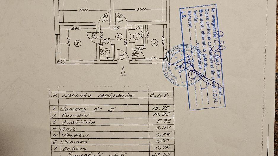 Apartament 2 camere. Piata Sudului, la 3 min. de metrou. - Poză 11