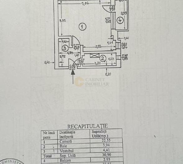 Garsonieră - 34 MP | Decomandat | Reabilitat | Utilat | Fără Risc - Poză 11