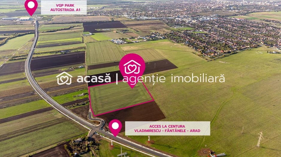 Teren industrial poziționat strategic 17 eur/mp - Poză 1