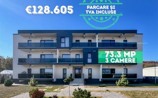 Apartament 3 camere, Bloc nou, Parcare inclusă, Jucu de Mijloc (AP.8) - Poză 1