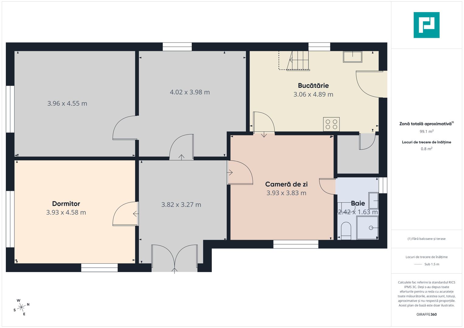 Casă cu 5 camere în zonă pitorească la Arăneag - Poză 8