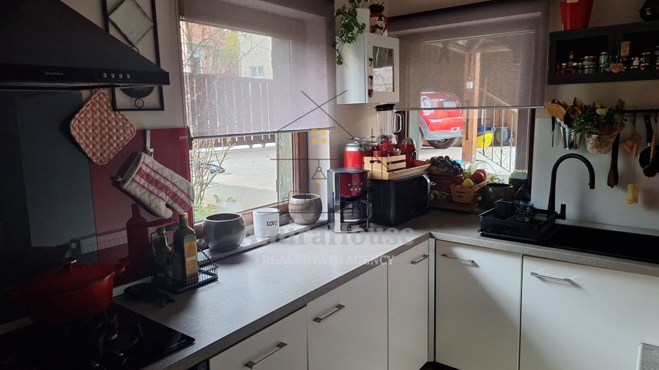 Casa tip duplex, 120 mp utili, teren 380 mp, parcare, finisata, Gilau - Poză 8