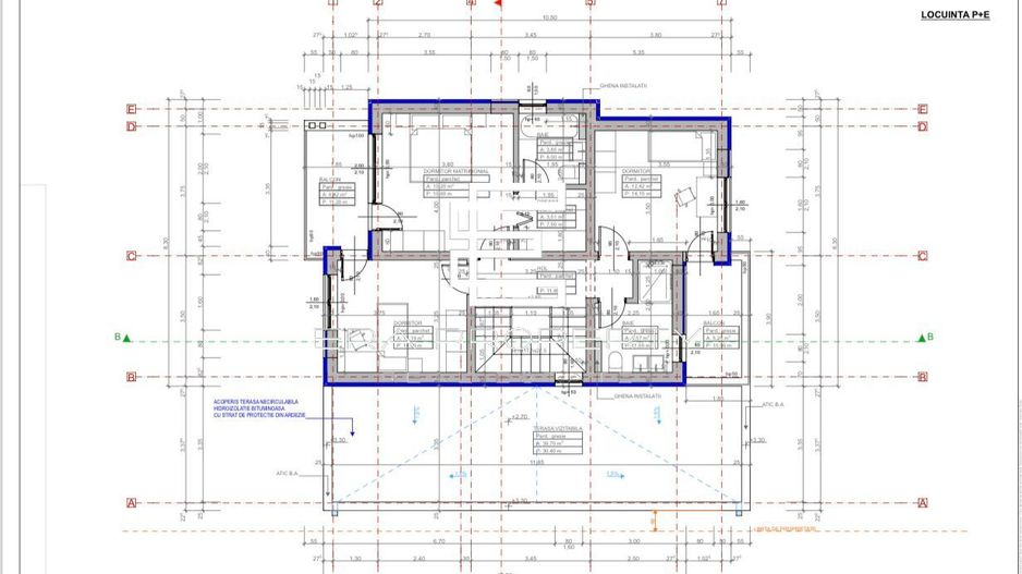 Casa individuala cu garaj, teren 550 mp., Selimbar -Tineretului - Schiță 7
