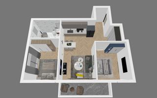 Apartament 3 Camere | Bloc Nou | Liziera Padurii | Terra, Floresti - Poză 2