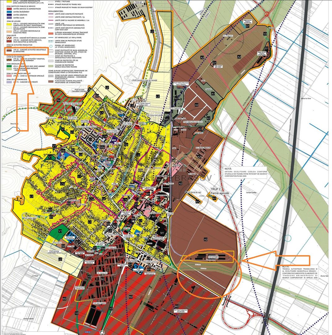 Teren Industrial,  Codlea | 22.500mp Necesar PUZ - Poză 6