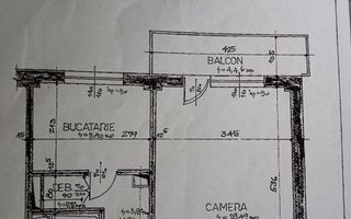 Garsoniera de vanzare Turda - Piata Victoriei G1 - Poză 12