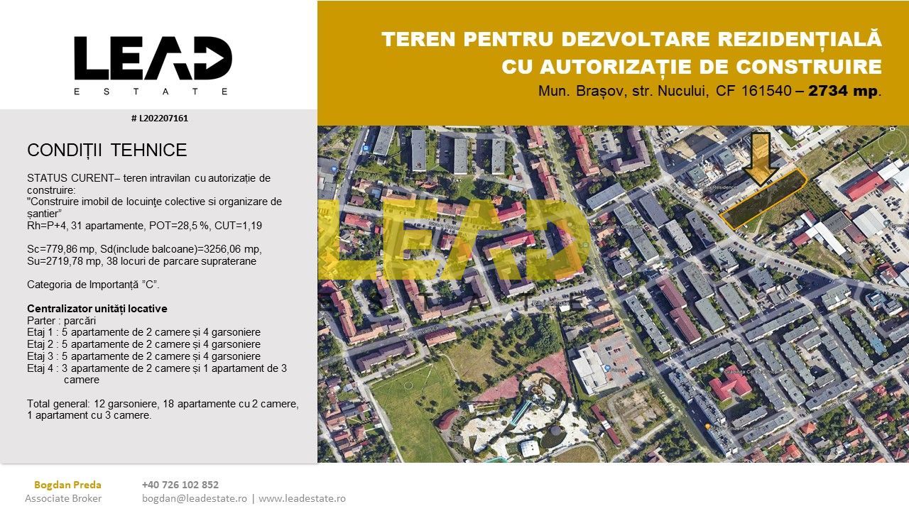 OPORTUNITATE LOCUINTE COLECTIVE CU AUTORIZATIE DE CONSTRUIRE - Poză 1