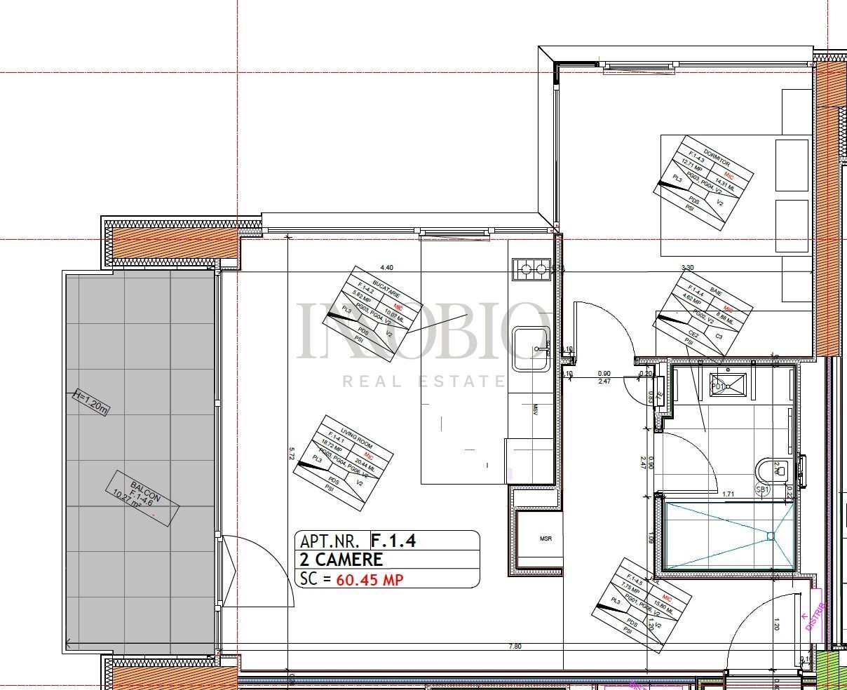 Apartament 2 Camere | One Lake Club - Poză 7