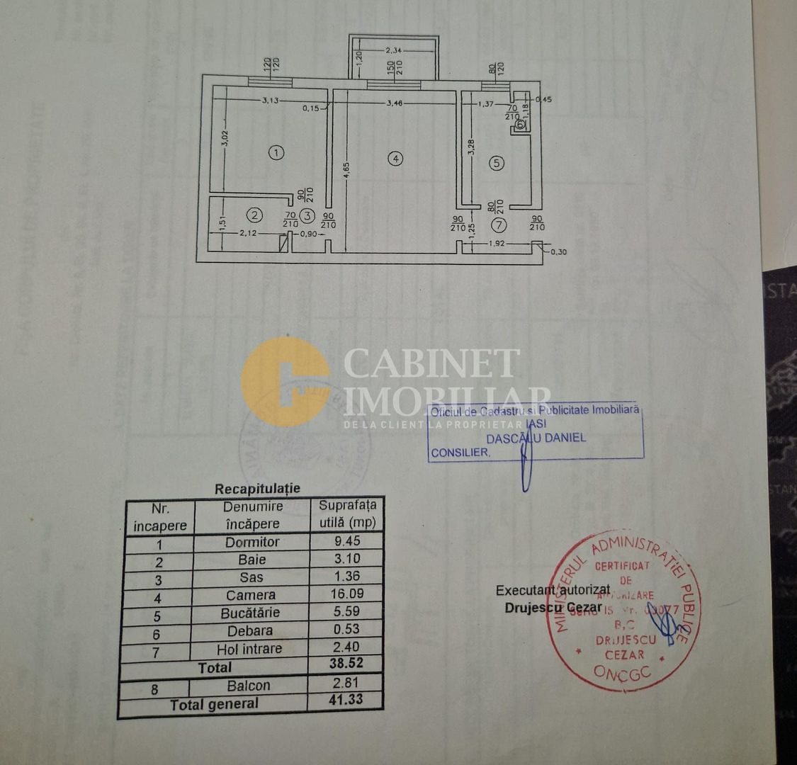 2 Camere-Renovat-Mobilat si Utilat-Zona Alexandru cel Bun - Poză 10
