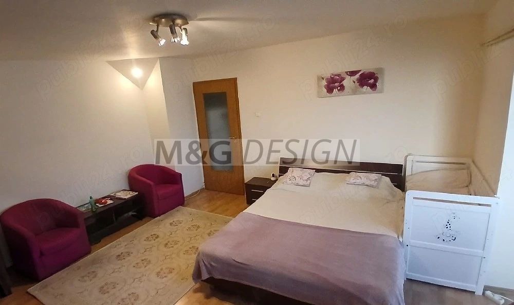 Apartament 1 camera zona Steaua cu centrala - Poză 1