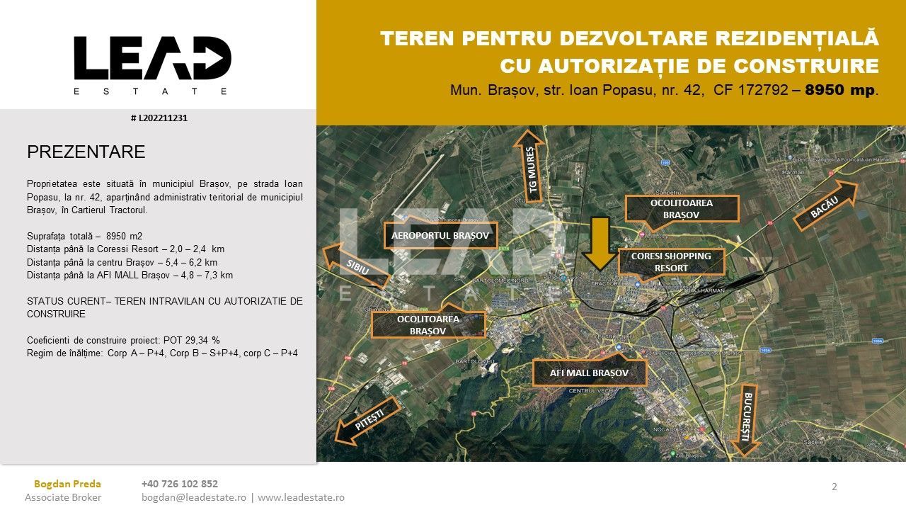 OPORTUNITATE INVESTITIE LOCUINTE COLECTIVE CU AUTORIZATIE DE CONSTRUIRE - Poză 3