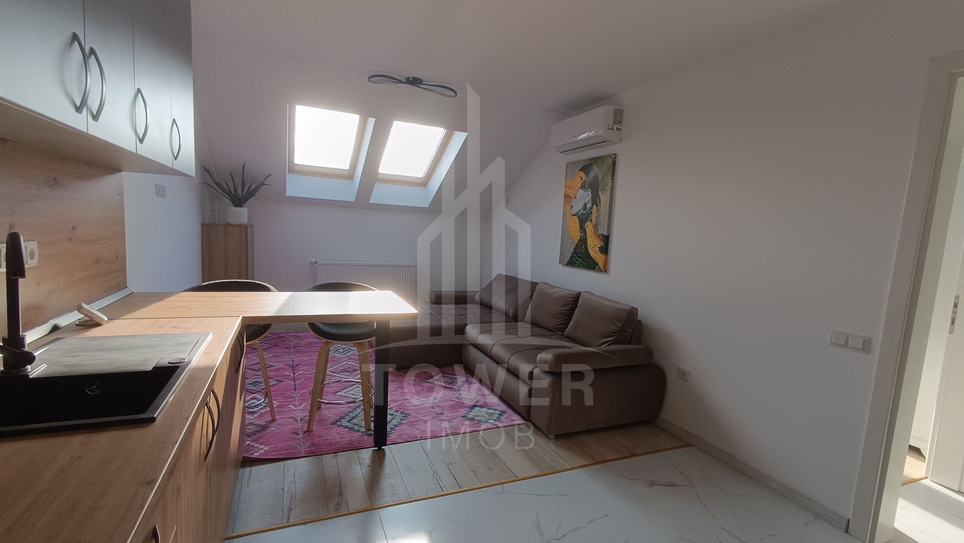 Apartament 2 camere – 42 mp – bloc renovat integral – Sibiu, cartier Lazaret - Poză 1