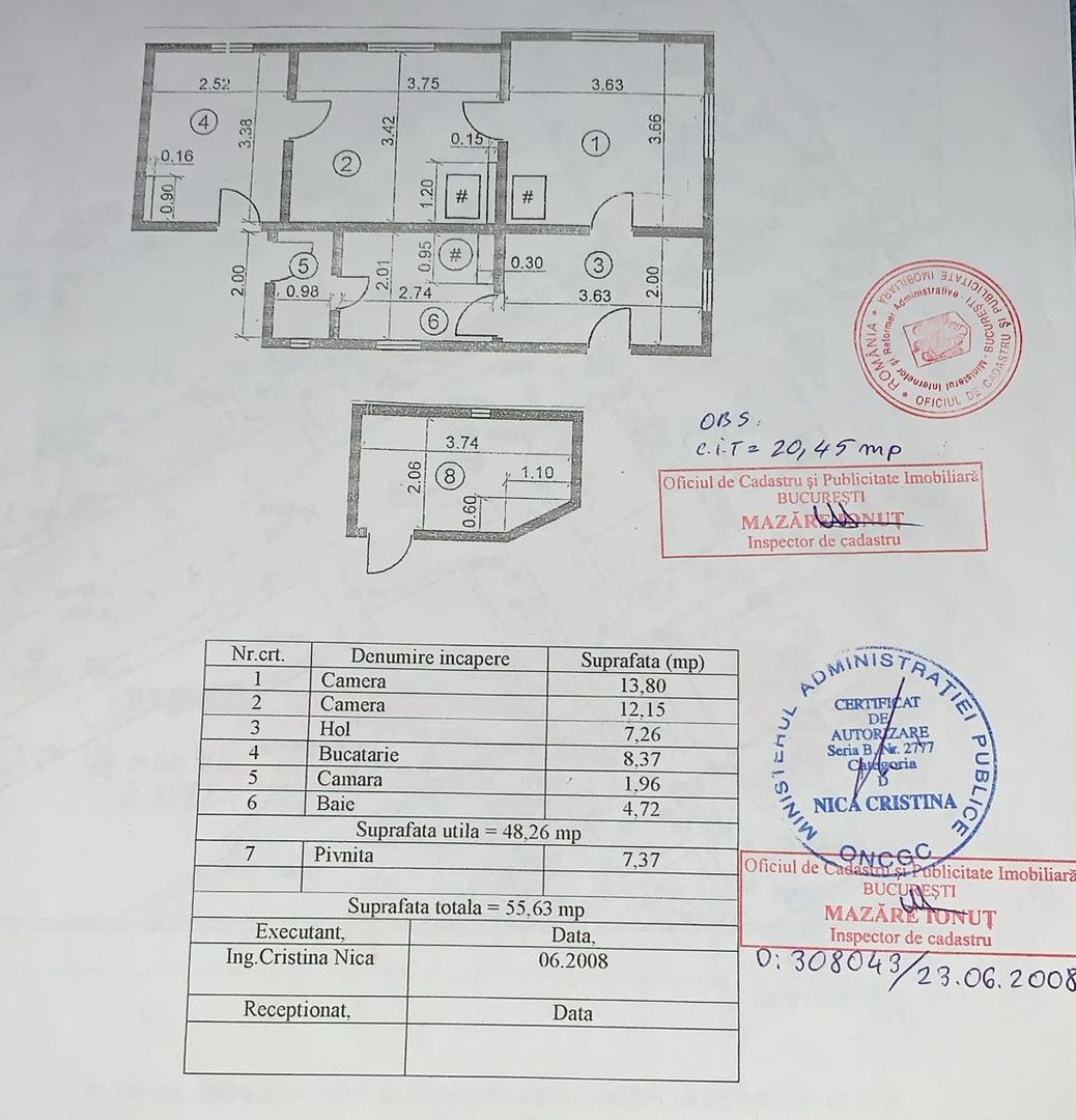 Apartament cu 2 camere de vanzare Metrou Grivita Strada Stefan Stoika - Poză 7