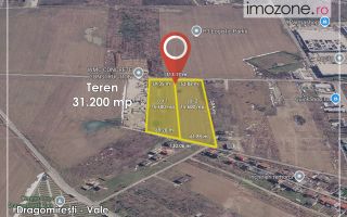 Dragomiresti Valea - Langa Centura, teren 15.600 mp, 28E/mp - Poză 1
