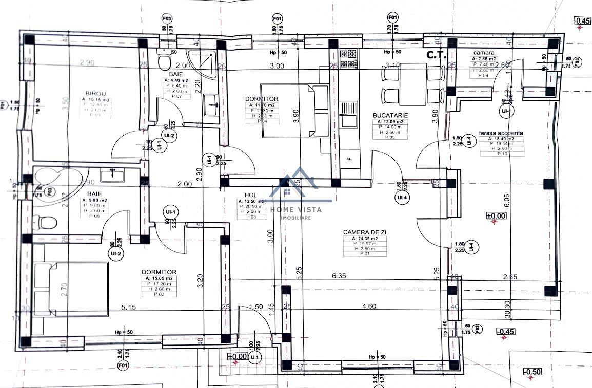 Casa noua  | teren 641 mp | Curtea de Arges (Noaptes) – Baiculesti - Schiță 5