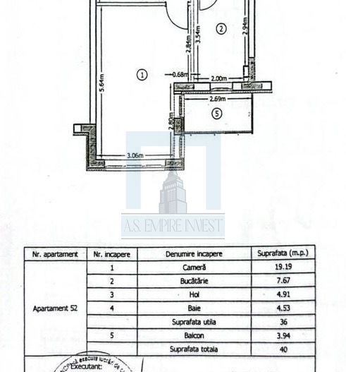 Garsonieră  40 mp + parcare + boxă - zona Avantgarden - Poză 6
