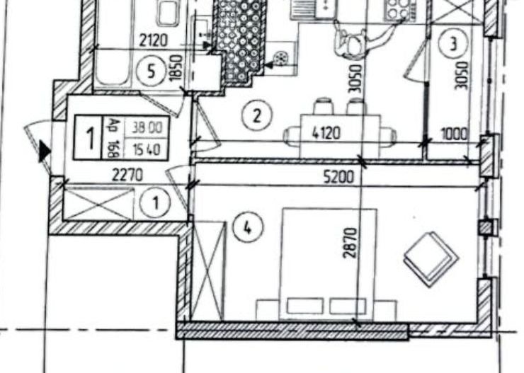 Vânzare, apartament, 1 cameră, strada Dimineții, Botanica - Poză 2