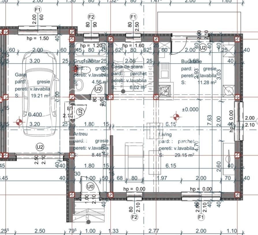 Casa Moderna cu 4 camere si 300 mp curte, in Selimbar - Schiță 46