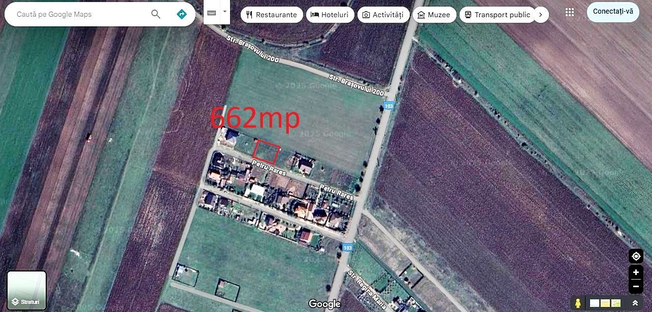 Bod, intrare dinspre Sanpetru, teren intravilan 662mp, pret 33100 euro - Poză 3