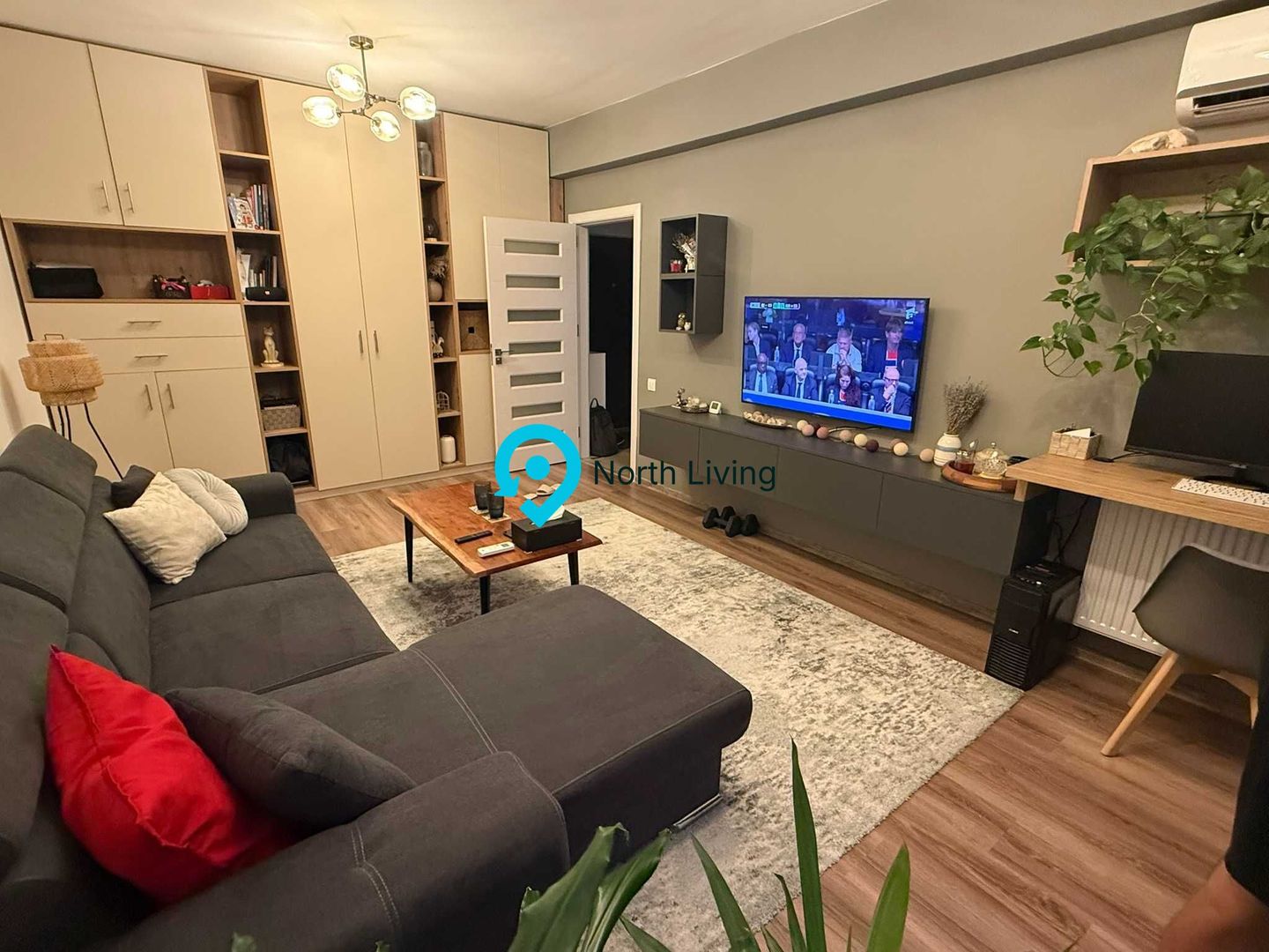 Apartament 2 camere mobilat și utilat, parcare inclusă- Metalurgiei - Poză 1