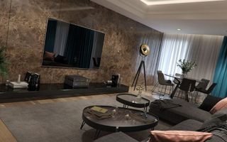 Apartament superb de 4 camere in Trastevere, modificat din 5 camere,150 mp - Poză 2