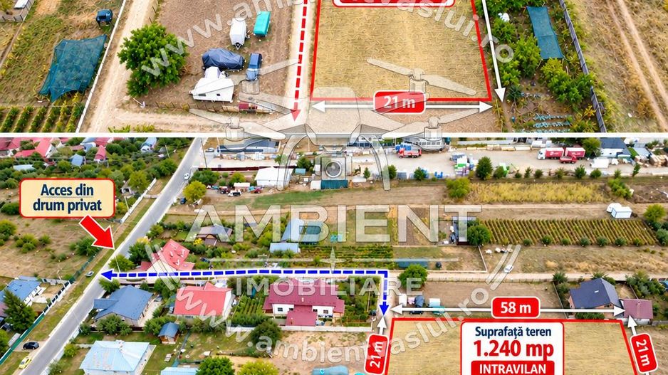 TEREN INTRAVILAN 1.240 MP – VASLUI | MOARA GRECILOR – CELANOVA - Poză 1