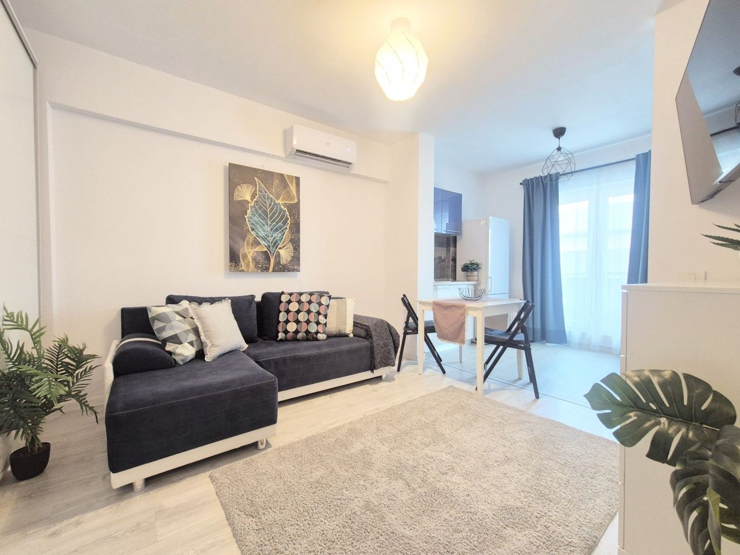 COMISION 0% - Apt superb 2 camere mobilat, 8minute metrou Nicolae Teclu, parcare - Poză 1