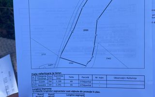 Teren intravilan 2440mp cu autorizație de construire și proiect ! - Poză 2