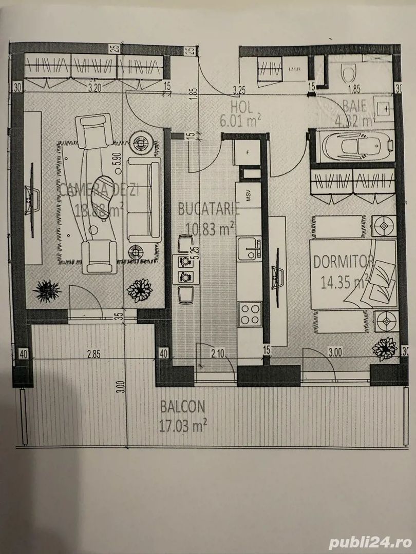 Apartament 2 camere   Sector 6   Bloc nou   Lacul Morii - Poză 10