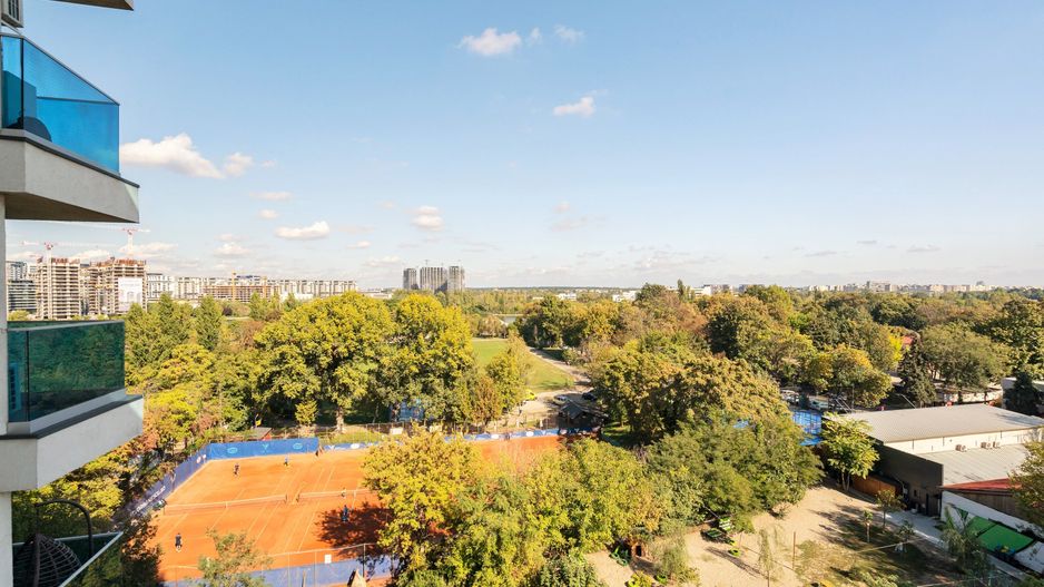 COMISION 0%-Apt 3 camere 75mp superb complet mobilat/utilat vedere lac ParcVerdi - Poză 7