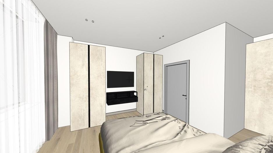 Penthouse nemobilat cu terasa privata in Campeador Sweet Green - Poză 4