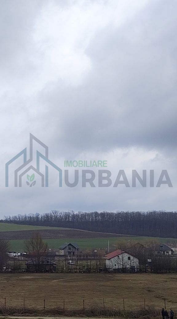 Teren intravilan de vanzare in Santas, comuna Mogosesti, judetul Iasi - 1100 mp - Poză 1
