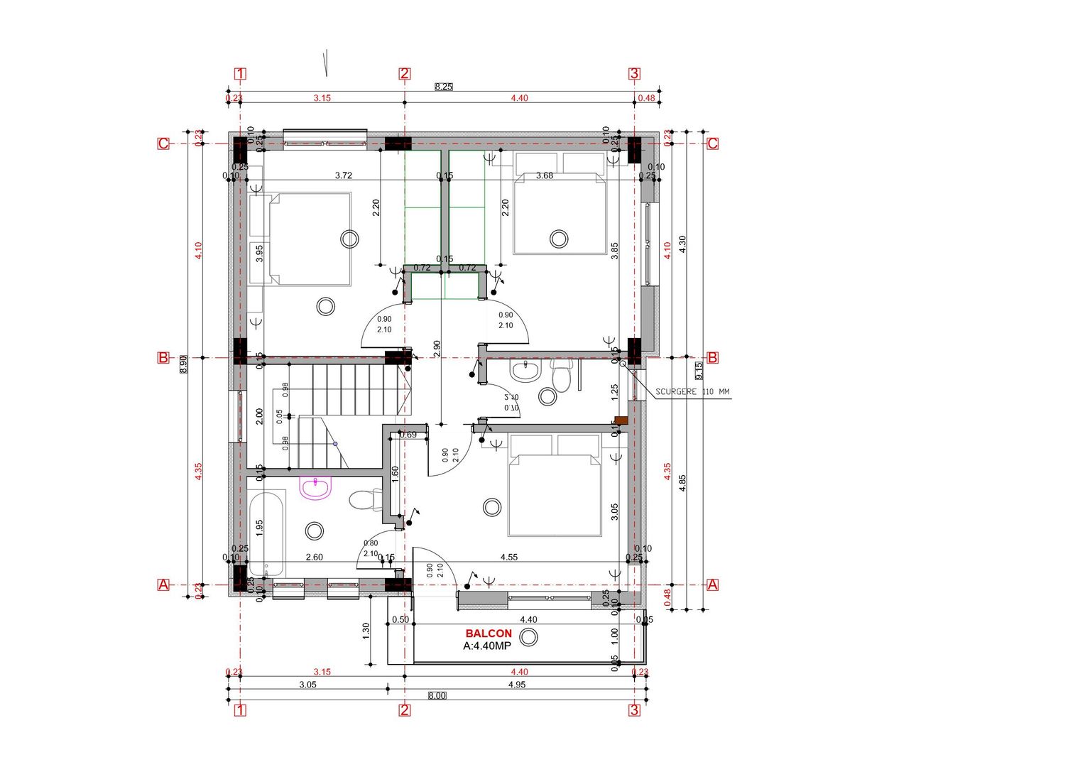 Vila moderna P+1, 150m2 si 320 curte cu POMPA DE CALDURA - Poză 4